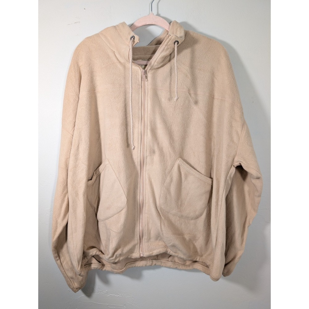 PERCH by Blu Pepper‎ Pop Lus Size 2X Tan Zip Up Jacket